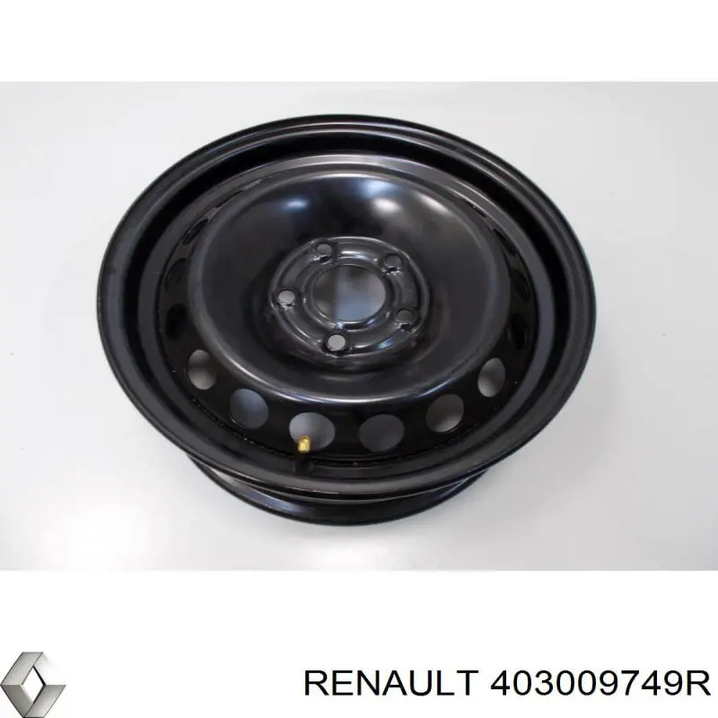 403009749R Renault (RVI) Discos de roda de aço (estampados)