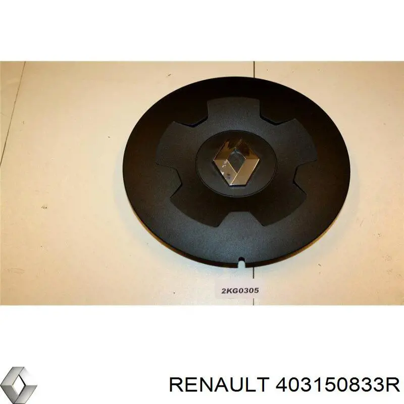 Coberta de disco de roda Renault (RVI) 403150833R preço, a partir de 42,10 USD