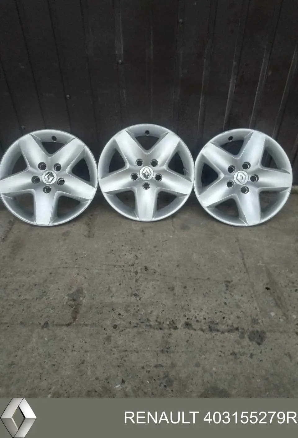 403155279R Renault (RVI) Coberta de disco de roda