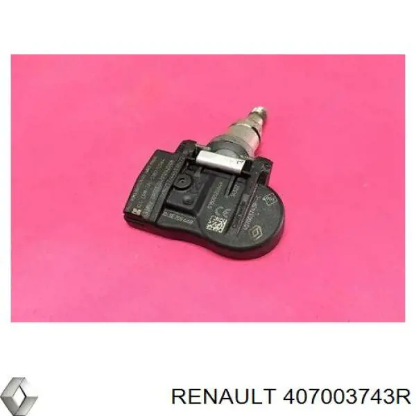407003743R Renault (RVI) Sensor de pressão de ar nos pneus