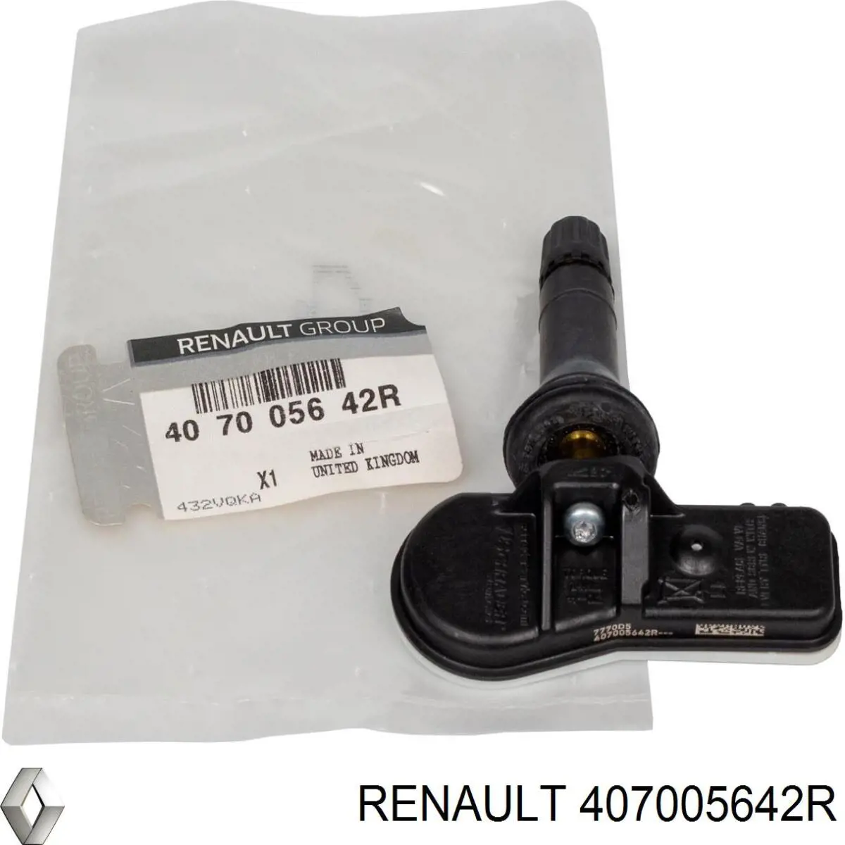 Compre 407005642R Renault (RVI) Sensor de pressão de ar nos pneus
