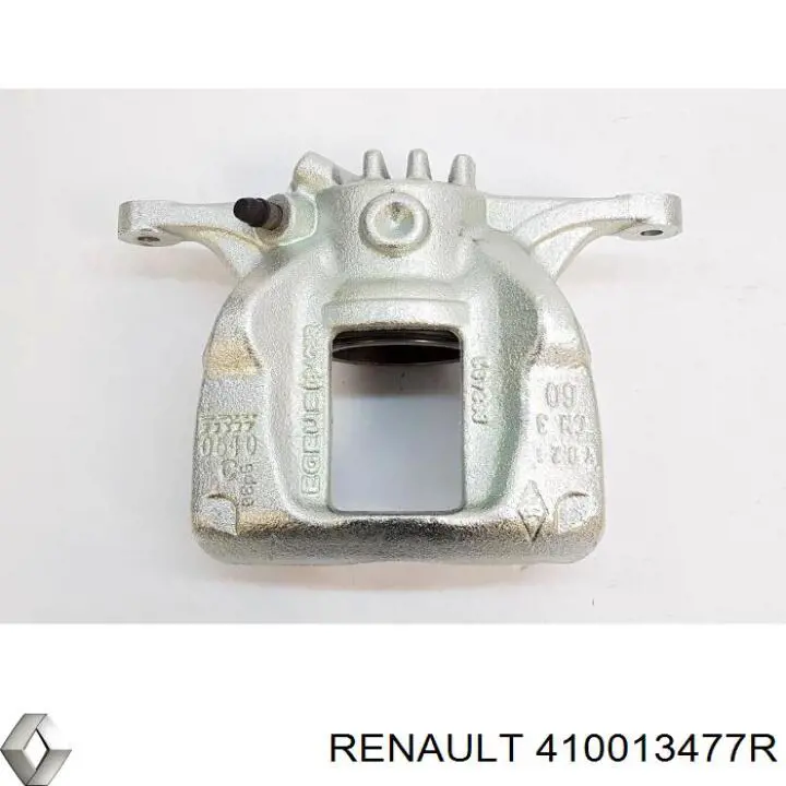 410013477R Renault (RVI) Suporte do freio dianteiro direito