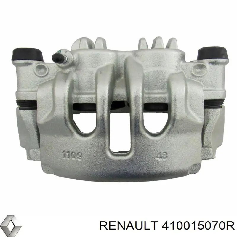 410015070R Renault (RVI) Suporte do freio dianteiro direito