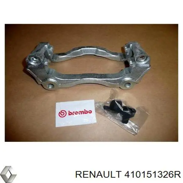 410151326R Renault (RVI) Braçadeira do freio de suporte dianteiro