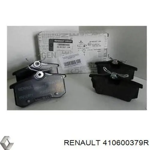 Compre 410600379R Renault (RVI) Sapatas do freio dianteiras de disco