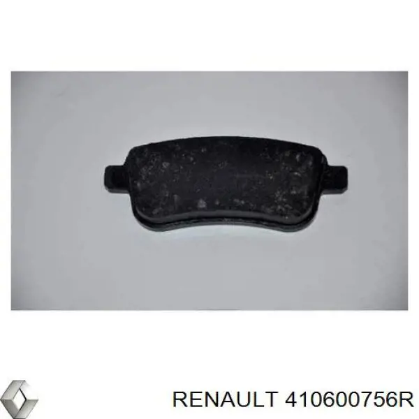 410600756R Renault (RVI) Sapatas do freio dianteiras de disco