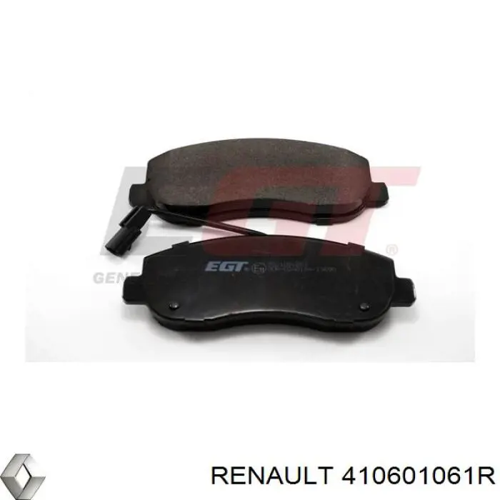 Sapatas do freio dianteiras de disco Renault (RVI) 410601061R preço, a partir de 41,02 USD