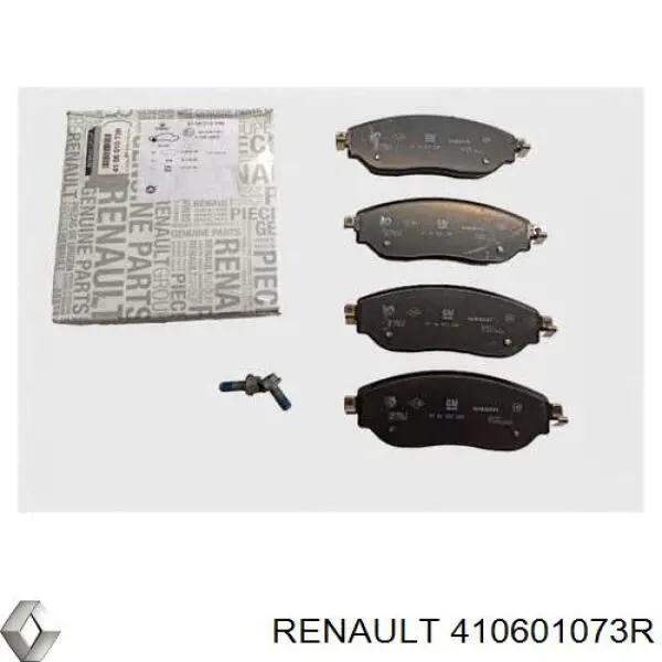 Sapatas do freio dianteiras de disco Renault (RVI) 410601073R preço, a partir de 37,71 USD