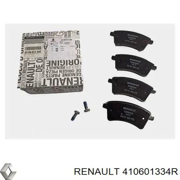 Compre 410601334R Renault (RVI) Sapatas do freio dianteiras de disco