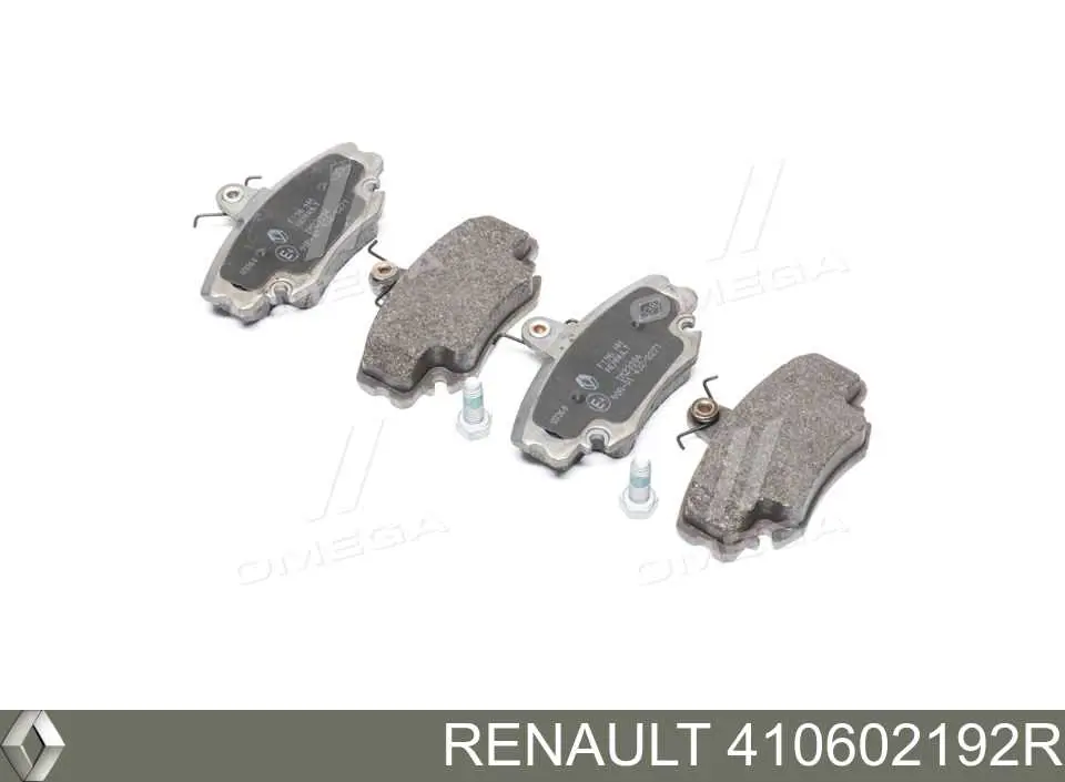 410602192R Renault (RVI) Sapatas do freio dianteiras de disco