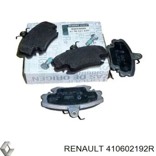 Sapatas do freio dianteiras de disco Renault (RVI) 410602192R preço, a partir de 22,16 USD