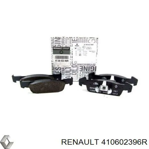 Compre 410602396R Renault (RVI) Sapatas do freio dianteiras de disco