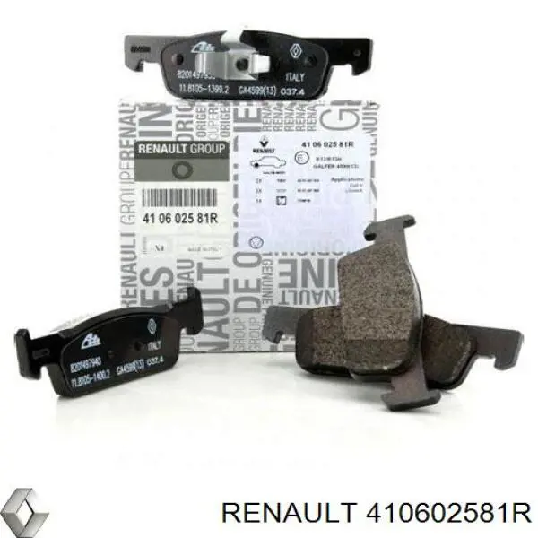 Compre 410602581R Renault (RVI) Sapatas do freio dianteiras de disco