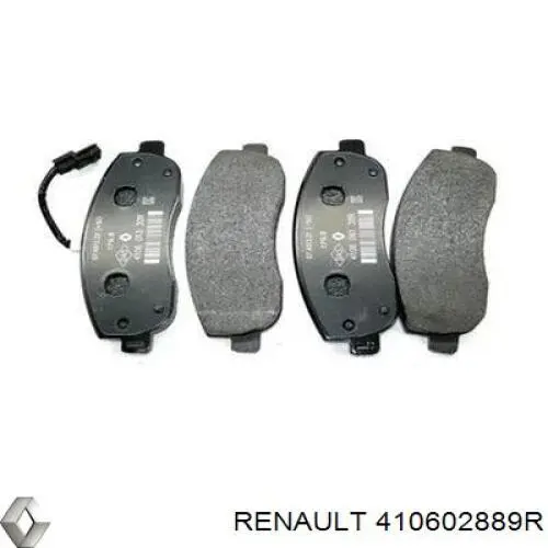 Compre 410602889R Renault (RVI) Sapatas do freio dianteiras de disco