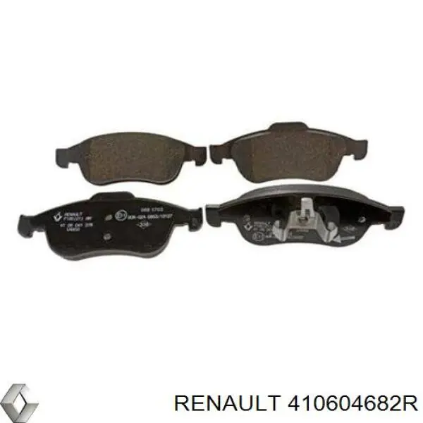 410604682R Renault (RVI) Sapatas do freio dianteiras de disco