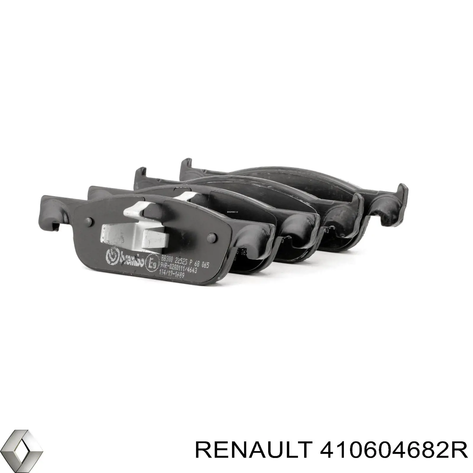 Compre 410604682R Renault (RVI) Sapatas do freio dianteiras de disco