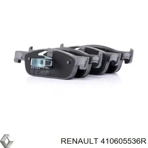 Sapatas do freio dianteiras de disco Renault (RVI) 410605536R preço, a partir de 23,57 USD