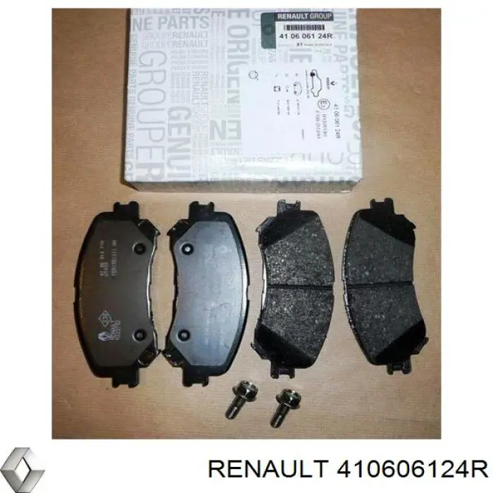 410606124R Renault (RVI) Sapatas do freio dianteiras de disco