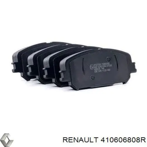 Sapatas do freio dianteiras de disco Renault (RVI) 410606808R preço, a partir de 51,10 USD
