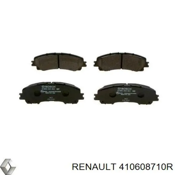Compre 410608710R Renault (RVI) Sapatas do freio dianteiras de disco