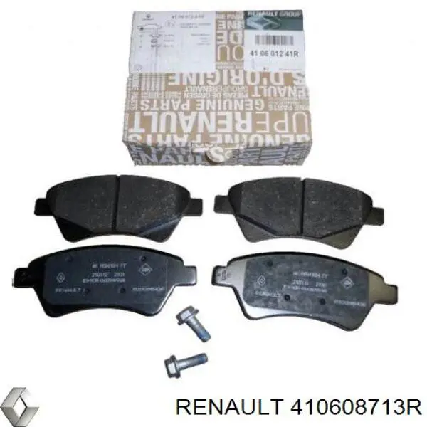 Sapatas do freio dianteiras de disco Renault (RVI) 410608713R preço, a partir de 25,47 USD