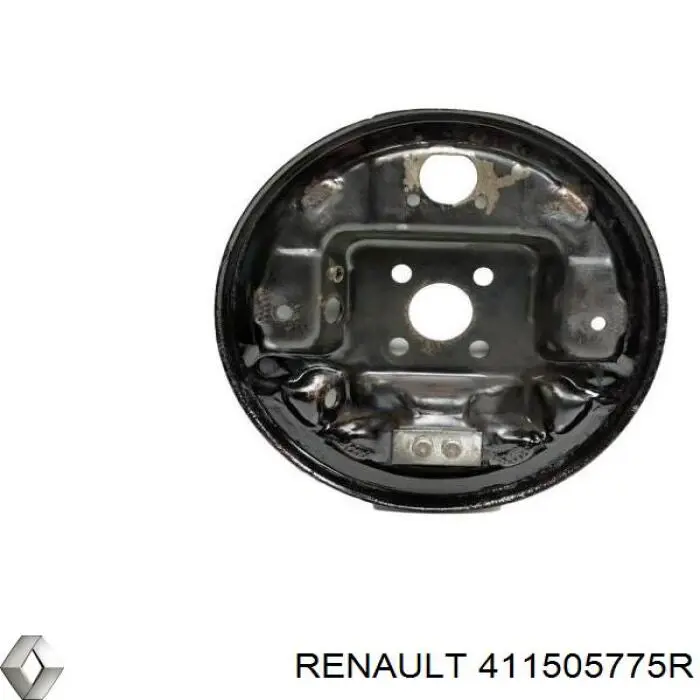 411505775R Renault (RVI) Proteção do freio de disco dianteiro