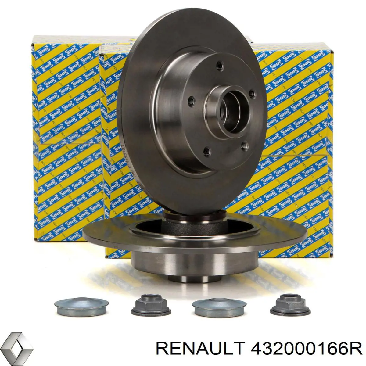 Compre 432000166R Renault (RVI) Disco do freio traseiro