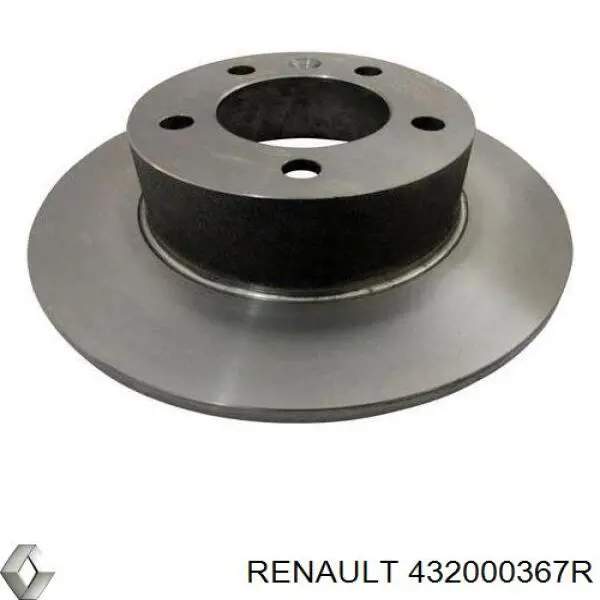 Compre 432000367R Renault (RVI) Disco do freio traseiro