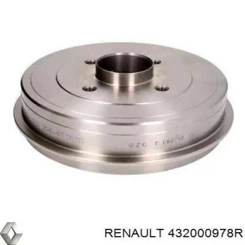 Tambor do freio traseiro Renault (RVI) 432000978R preço, a partir de 112,24 USD
