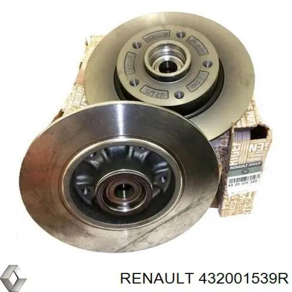 Compre 432001539R Renault (RVI) Disco do freio traseiro