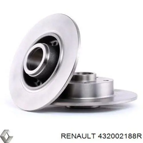 Disco do freio traseiro Renault (RVI) 432002188R preço, a partir de 115,30 USD