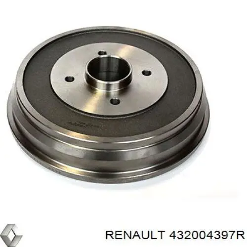 Tambor do freio traseiro Renault (RVI) 432004397R preço, a partir de 118,40 USD
