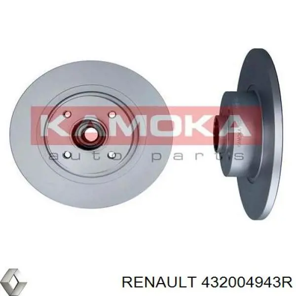 Disco do freio traseiro Renault (RVI) 432004943R preço, a partir de 80,38 USD