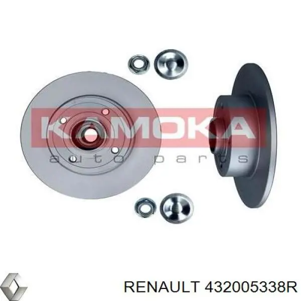 Compre 432005338R Renault (RVI) Disco do freio traseiro