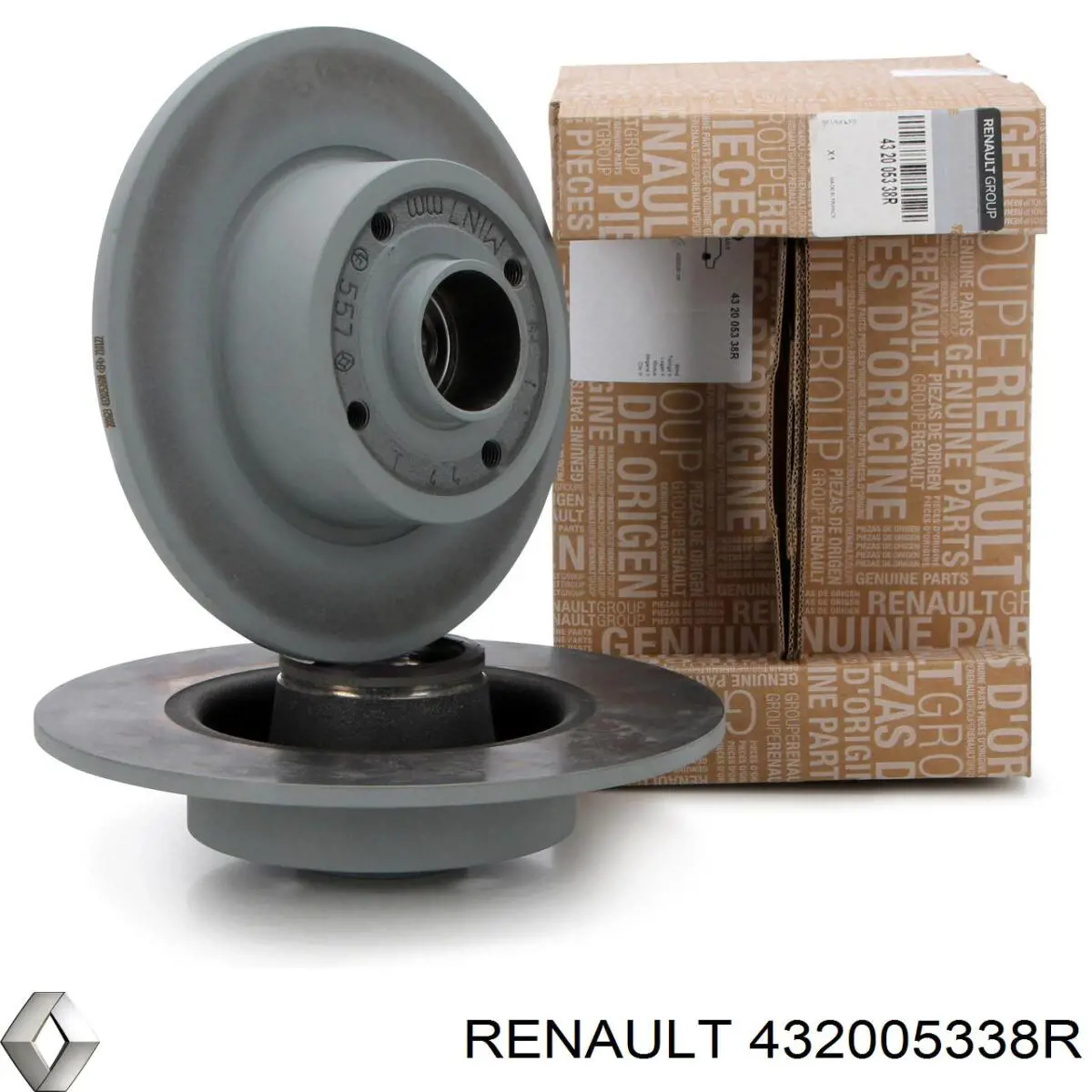 432005338R Renault (RVI) Disco do freio traseiro