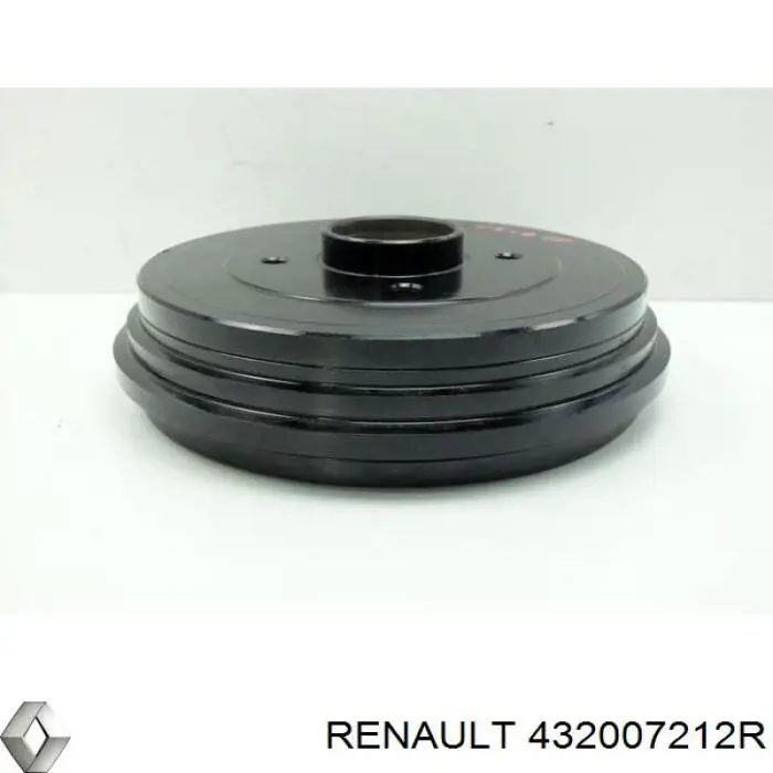 Compre 432007212R Renault (RVI) Tambor do freio traseiro