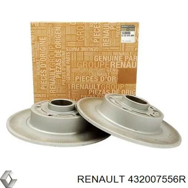 Compre 432007556R Renault (RVI) Disco do freio traseiro