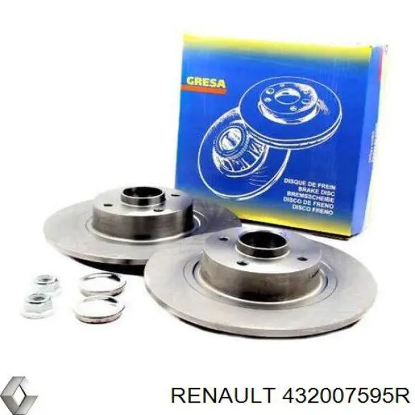 Disco do freio traseiro Renault (RVI) 432007595R preço, a partir de 84,38 USD