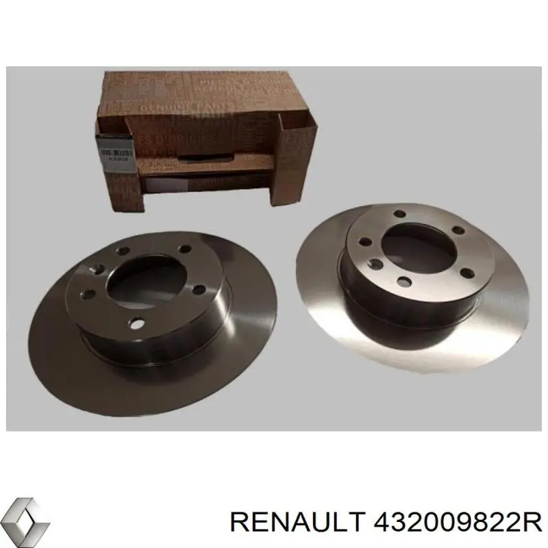 Disco do freio traseiro Renault (RVI) 432009822R preço, a partir de 53,35 USD
