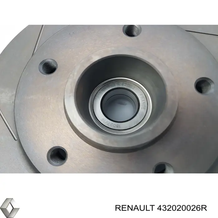 432020026R Renault (RVI) Disco do freio traseiro