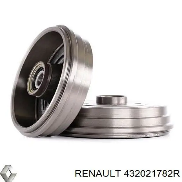 432021782R Renault (RVI) Tambor do freio traseiro