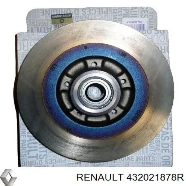 Compre 432021878R Renault (RVI) Disco do freio traseiro