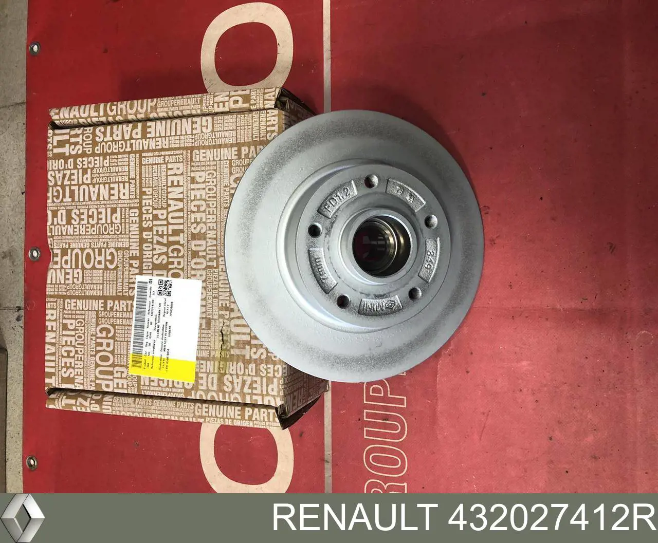 Disco do freio traseiro Renault (RVI) 432027412R preço, a partir de 90,62 USD