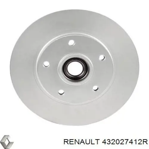 Compre 432027412R Renault (RVI) Disco do freio traseiro