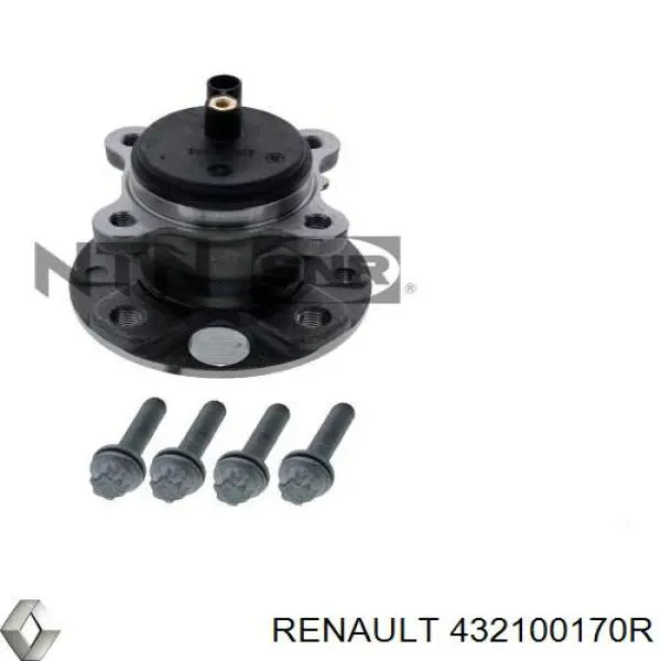 Cubo traseiro 432100170R Renault (RVI)