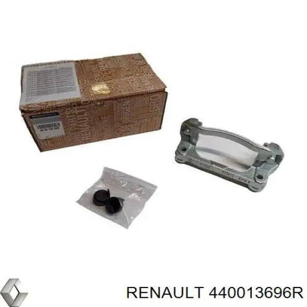 Compre 440013696R Renault (RVI) Braçadeira do freio de suporte traseiro
