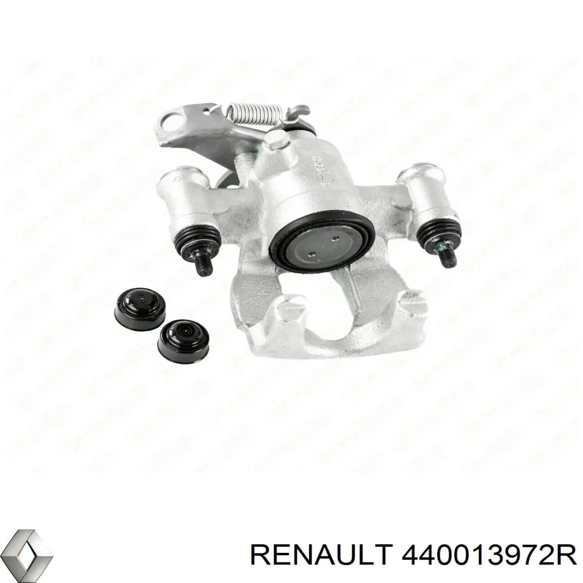 440013972R Renault (RVI) Suporte do freio traseiro direito