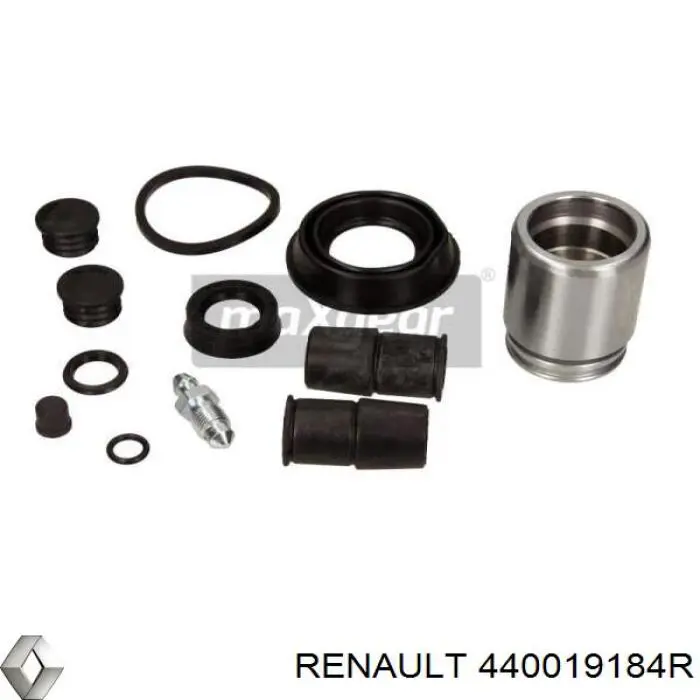 440019184R Renault (RVI) Suporte do freio traseiro direito