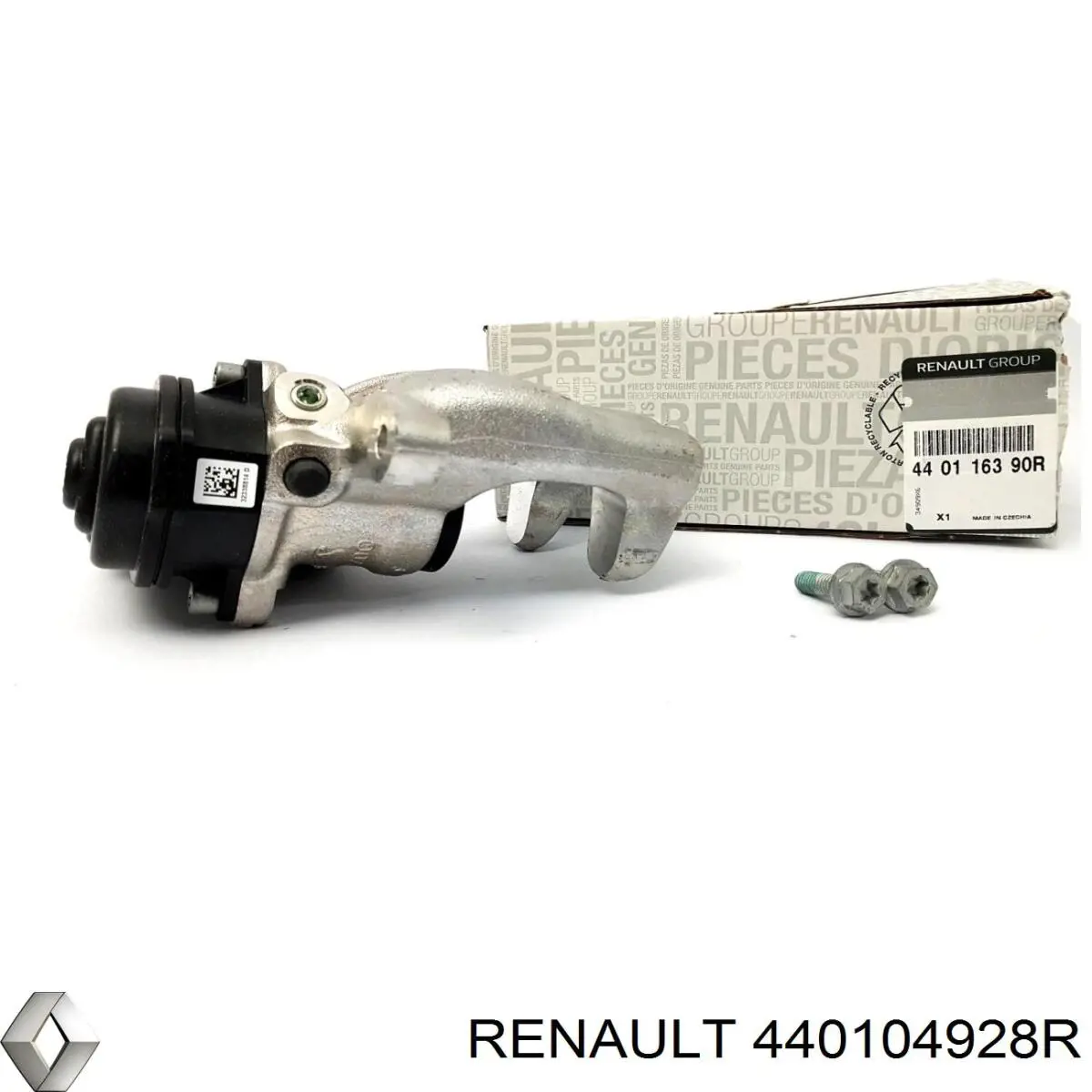 Compre 440104928R Renault (RVI) Suporte do freio traseiro esquerdo