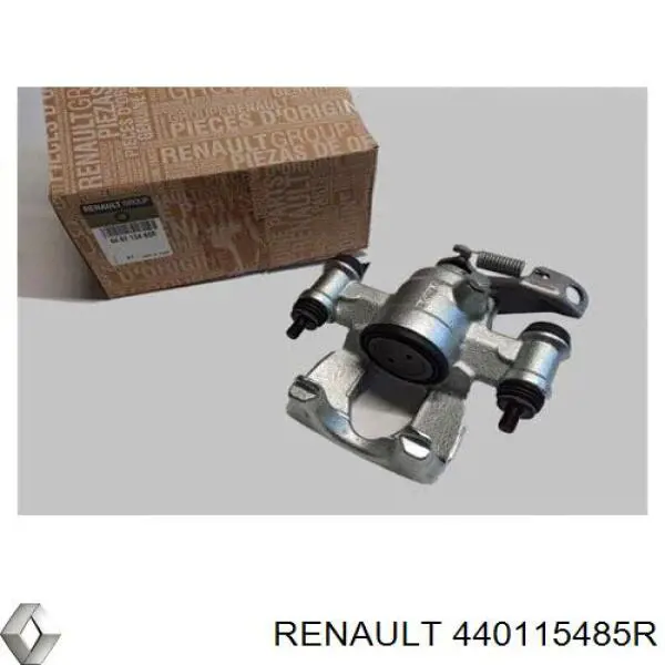 Compre 440115485R Renault (RVI) Suporte do freio traseiro esquerdo